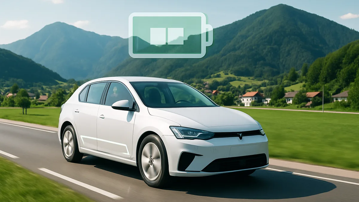 Doseg električnega avtomobila poleti in pozimi