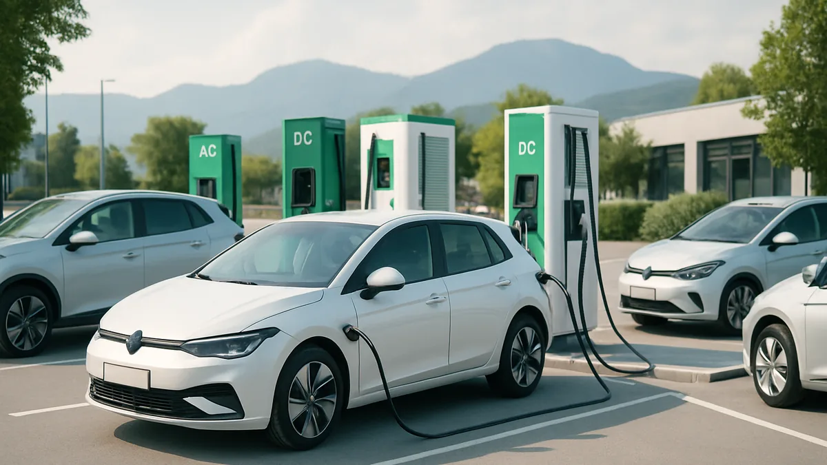 Javna polnilna postaja za električne avtomobile
