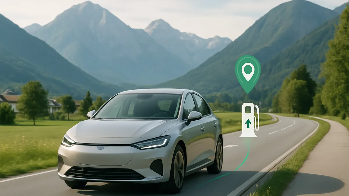 Načrtovanje daljše poti z električnim avtomobilom