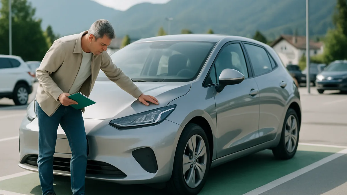 Pregled rabljenega električnega vozila pred nakupom